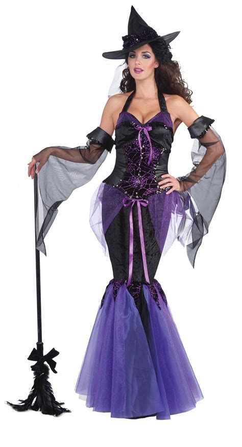 Make a Statement with a Purple Witch Halloween Costume